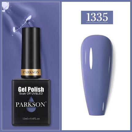 Parkson 12ML Nail Gel Polish HEMA TPO FREE Full Coverage 279 Color Gel Pigment Professional Nail Art Long Lasting Gel Varnish