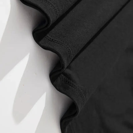 Men's summer 100% pure cotton fashionable casual loose sports yin-yang tree pattern print round neck short-sleeved T-shirt top