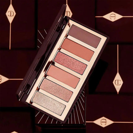 Fine Shiny Matte Milk Tea Shadow eye shadow 6 color Eyeshadow Palette Waterproof Matte Shadow Palette Student Friendly Cosmetics
