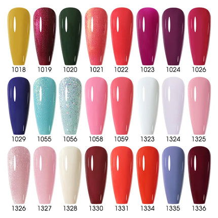 Clou Beaute 15ml Nail Gel Polish Vernis Semi Permanent UV LED Lamp Lakiery Hybrydowe Hema Free Red Nail Art Gel Lacquer Gel