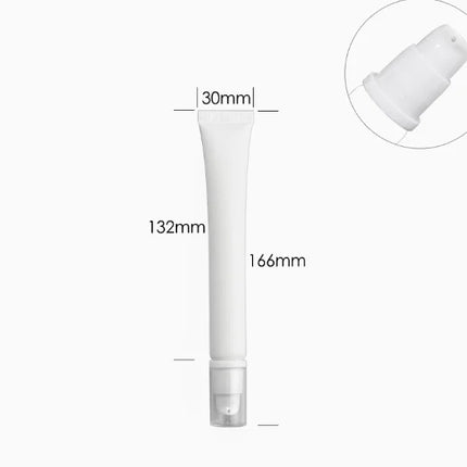 10-100pcs Empty 10g 15g 20g 30g/ml Soft Tube Foundation/sunscreen/Eessence/ Eye Cream/Serum Container Empty Squeeze Tube Travel