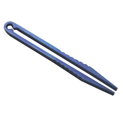 1Piece Portable Titanium Alloy Tweezers Outdoor Survival Camping Travel Mini Tools EDC Equipment Outdoor Tool Camping Supplies