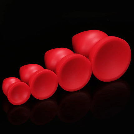 Various Sizes Huge Anal Plug Comfortable Liquid Silicone Butt Plug Strong Suction Cup Anal Dilator Adult Sex Toys for Women Anus