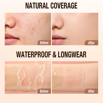 Soft Matte Foundation Liquid Lightweight Natural Finish Long Lasting Hydrating Oil Control Face Makeup for Woman Daily Wear