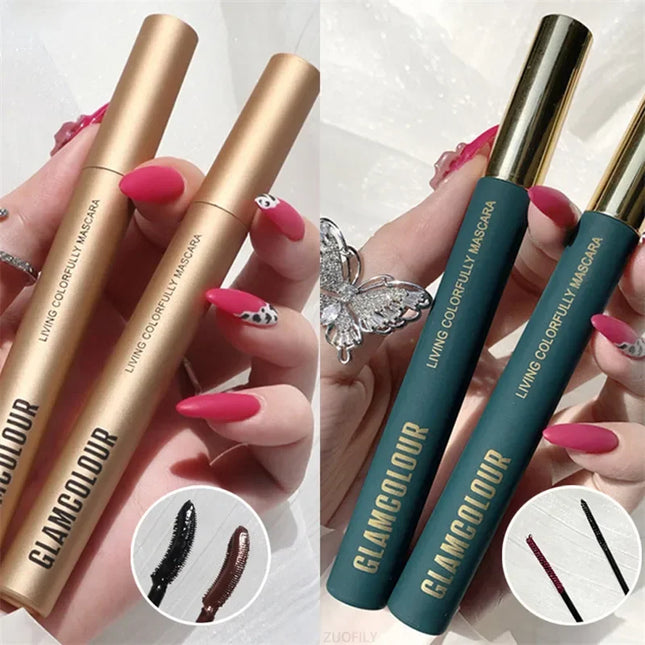 Magic Color Mascara Curl Eyelash Extension Thick Curling No Smudging Waterproof Lengthening Long Lasting Eyelash Makeup Tool