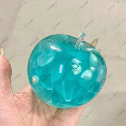 Big Apple Stress Ball Apple Fidget Toys Non-Bounce Squeeze Ball ASMR Sensory Toys for Kids & Adults Anti-Stress Festival Gifts