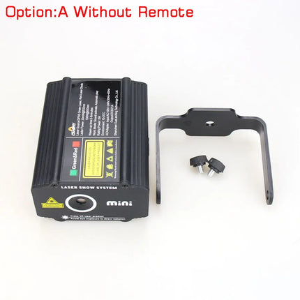 ESHINY Mini 4in1 Pattern Effect R&G Audio Star Whirlwind Laser Projector Stage Disco DJ Club Bar KTV Family Party Light Show P14