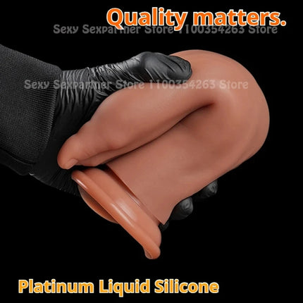 New Huge Feet Anal Plug Big Silicone Ass ButtPlug Deep Masturbator Dildo Dilator Stimulator Anal Dildo Adult Sex Toys For Women