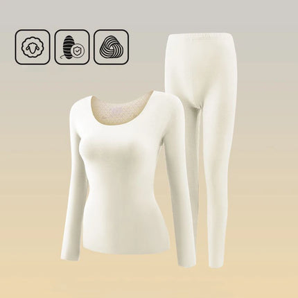Women's Thermal Underwear Men Winter Clothes Seamless Thick Double Layer Warm Lingerie Women Thermal Clothing Set Woman 2 Pieces