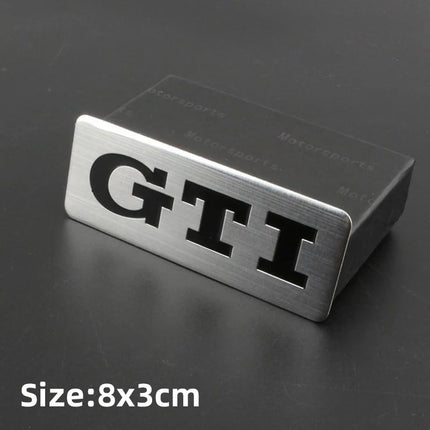 Volkswagen Series Aluminum Badge Car Body Stickers Decals For VW GTI Polo Golf Passat Tiguan Arteon Touareg Taigo Caddy Jetta CC