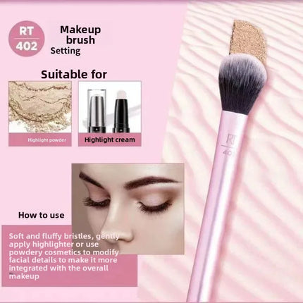 RT Series Full Set Makeup Brushes Blush Diffusion Brush Eyeshadow Brush Beauty Blender Cosmetic Tools Kit from Mainland China