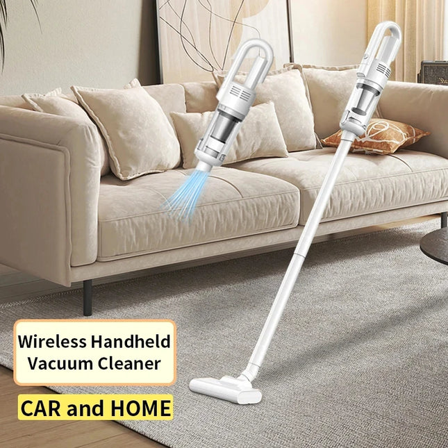 Handheld Vacuum Cleaner 6500Pa Powerful Wireless Car Vacuum Cleaner Lightweight Portable Dustbuster Home Cleaning Machine