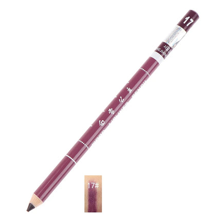 Professional Wood Lip liner Waterproof Lady Charming Lip Liner Soft Pencil Makeup Women's Long Lasting Cosmetic Tool 28Color