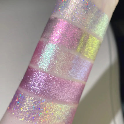 21-Color Chameleon Flashing Eyeshadow Palette Cold Moon Multi-functional Matte Shimmer Glitter Pigments Long-lasting Makeup