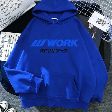 2025 Jdm Style Printed Hoodie Unisex Men Women Casual Fashion Hooded Pullover Sweatshirts Long Sleeves Y2k Streetwear Clothing