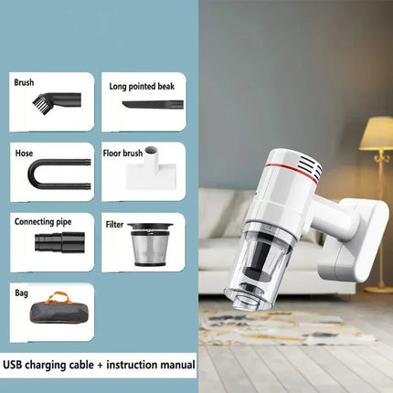 95000Pa Wireless Handheld Vacuum Cleaner Car Use Large Suction and Cordless Portable Cleaning Robot Home Vacuum Cleaner