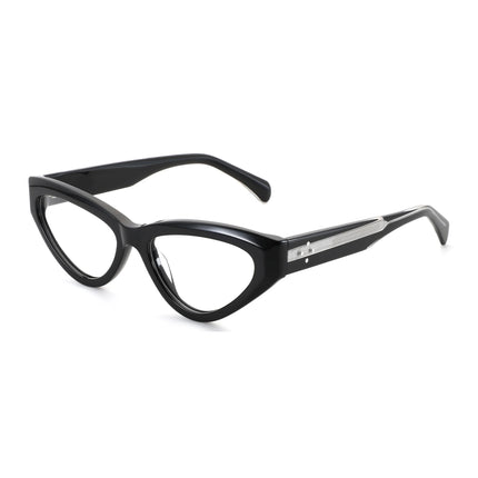 BLUEMOKY S Size Handmade Acetate Prescription Glasses For Women Cat Eye Myopia Optical Eyeglasses Progressive Myopia Eyewear