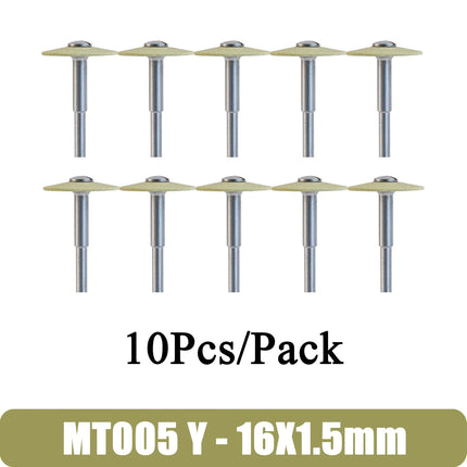 10Pcs High Quality Dental Ceramic Diamond Polishing Burs for Dentist Lab Quick Polishing Zirconia Porcelain Crown Tools