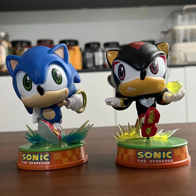 Figurines Sonic SEGA 11cm Tails Knuckles PVC | Sonic SEGA Action Figures Set
