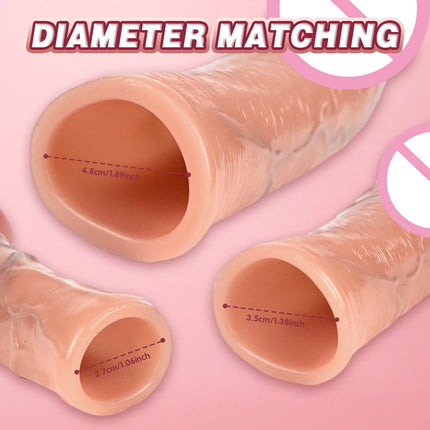 Sex Toys Women's Realistic Big Dildo Jelly Dildo Women Anal Huge Dildo Sex Toys Clitoris Double Penetration Masturbators 18