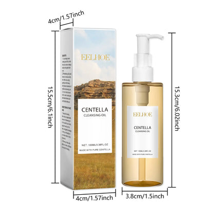 Centella Light Cleansing Oil Refreshing and gentle cleansing face and lip makeup remover Eye and lip makeup remover,Moisturizing