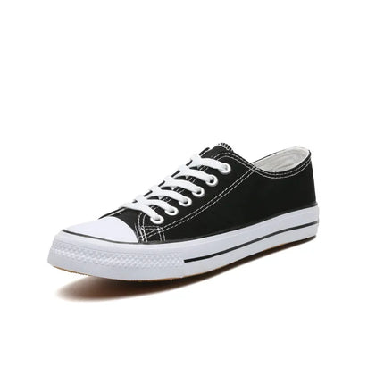 Unisex Casual Canvas Flat Shoes Spring Summer Breathable Rubber Sole Comfortable Slip-On Adults Flat Heel Fashionable Trendy