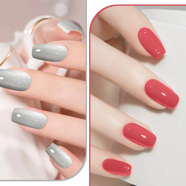 7ml Color Gel Polish Set Popular Series Nail Polish Smooth Texture Colorful Manicure UV LED Soak Off Nail Art Semi Permanent Shi