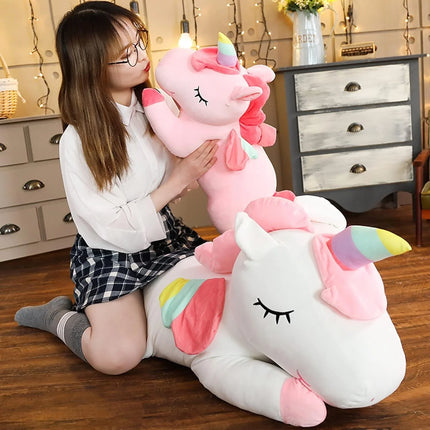 Unicorn Plush Toy Unicorn Stuffed Animal Soft Plush Pillow, Plush Unicorn Birthday Gift Soft Plush Toy, Gift
