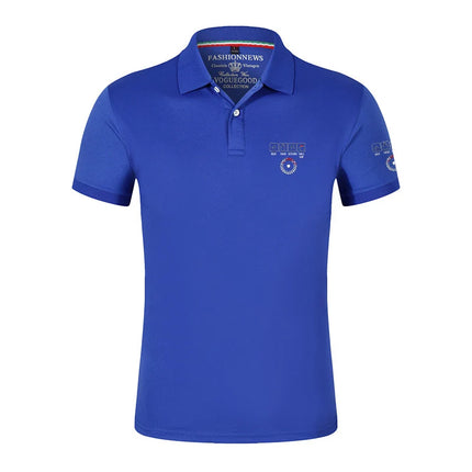 Rock Paper Scissors Table Saw Funny Carpenter Summer Fashion Sports Solid Color Polo Shirts Men Casual Breathable Short Sleeve
