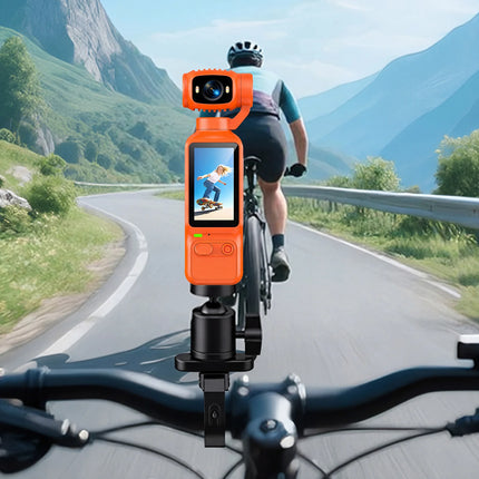 4K HD Pocket Action Camera 180 Degree Rotation Lens with 1.97-inch Screen for Cycling Travel Sport and Outdoor Activities