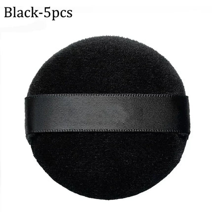 5/10Pcs Soft Velvet Makeup Sponge Loose Powder Cosmetic Puff Double-sided Face Makeup Sponge Concealer Wet Dry Makeup Tools