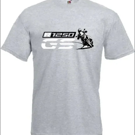R 1250 Gs T-Shirt Motorrad Fans Motorcycle New Fashion Summer Cotton Men Short Sleeve Printing O-Neck T Shirt