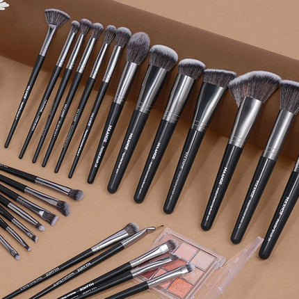 MAANGE Professional Gift Box 25 Pieces Makeup Brushes Kit Face Eye Beauty Brushes For Foundation Conceal Eyeshadow Contour Brush
