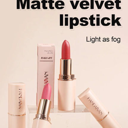 8 Colors Deep Red Matte Lipstick Waterproof Non-Stick Velvet Texture Easy Apply Rose Red Lip Makeup Long-Lasting Cosmetics