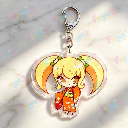 Danganronpa Keychain Accessories Bag Game Keyrings Jewelry Manga Fans Gifts
