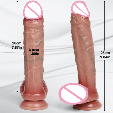 Super Realistic Dildo Adult Sex Toys Medical liquid silicone Penis Anal Vagina Masturbator Dildo With Suction Cup Adult supplies