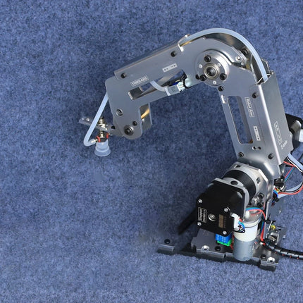 Multi Axis Robotic Arm Industrial Stepping Metal Manipulator For Arduino 2560 Robot DIY Kit with Suction Cup/Stepper Motor Claw