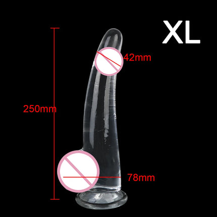 Big Dildos S- XXL Anal Plug for Women Vaginal Gspot Stimulator Men Butt Dilator Artificial Penis Female Masturbator Sex Toys 18