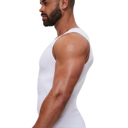 Men Body Shaper Slimming Compression Vest Undershirt Sexy Waist Trainer Tank Top Belly Control Workout Weight Loss Shapewear