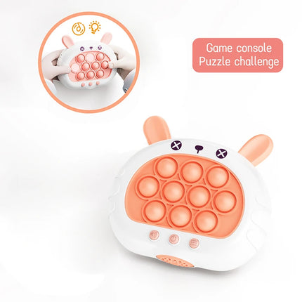 3 Colors Push Game Pop Electronic Super Bubble Pop Game Light Push Up Antistress Fidget Toys Kid Adult Christmas Birthday Gift
