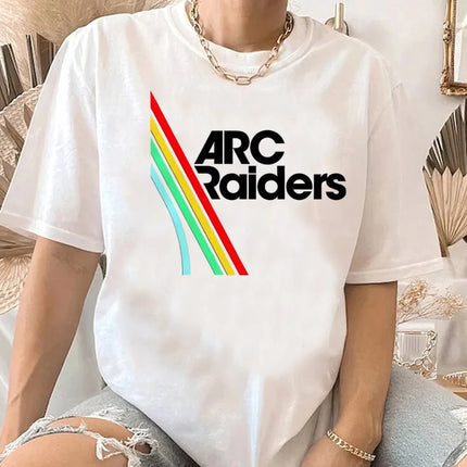 ARC Raiders Printed T-shirt Women Men Summer Fashion Short Sleeve Top Tees Streetwear Y2K Casual T-shirt