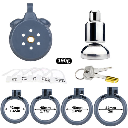 Strapon Flat Chastity Cage With Elastic Band Belt 4 Sizes Penis Ring Male Chastity Belt Sexshop BDSM Men Femboy Sissies 18