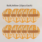 Bulk 10pcs Yellow / China Mainland