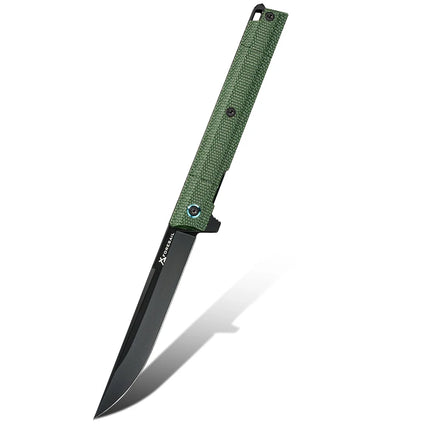 FORESAIL DC53 Steel Sharp Folding Knife Outdoor Camping Hunting Cutting Survival Hiking Fish Portable Pocket Clip EDC Tool Knife