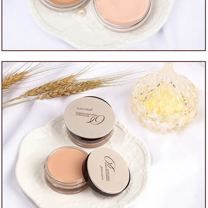 4Color Waterproof Full Coverage Concealer for Tattoos Scars Acne Marks Dark Circles Natural Finish Foundation for All Skin Tones