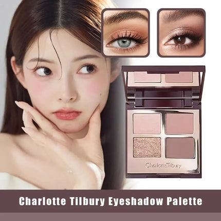 C t Four-color Eyeshadow Palette Matte Glitter Eyeshadow Shiny Eye Makeup Cushion Applicator Highlight Contouring Pen Cosmetics