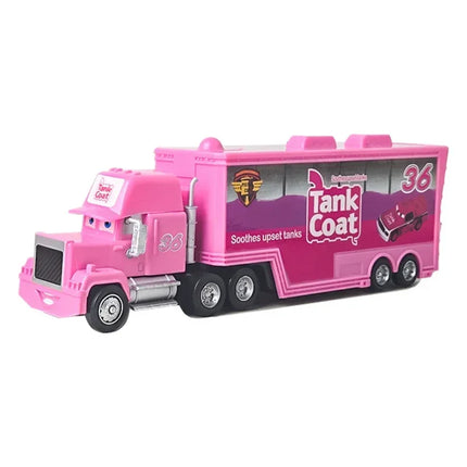 Lot lorry racing model Cars 2 3 Toy Car Lightning Mack Uncle Dinoco cruz ramirez Chick Hicks King Racer Collect Alloy Truck Gift