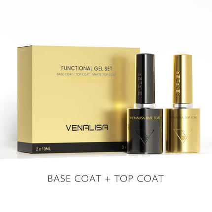 10ml Venalisa Super Glossy Top Coat Hema Free Soak Off UV LED Refillment Diamond Long Wear Anti-Yellow No-Sticky Top Coat