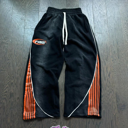 American Sweatpants Cotton Stripe Design Multi-color Drawstring Pants For Men and Women To Wear Hip-hop Street Casual Models.
