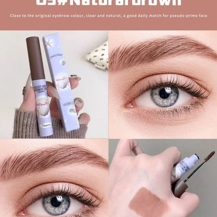Cute Natural Mist Eyebrow Enhancer Dye Gel Tint Mascara SHAQINUO Long Lasting Quick Dry Dyeing Brow Tattoo Tint Brow Makeup